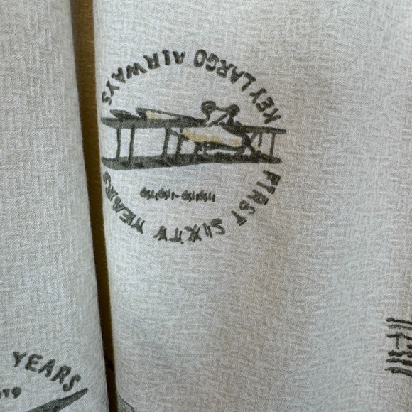 Vintage Nautica XL Shirt – Key Largo Airways Button Up Short Sleeve 100% Cotton - Picture 4 of 4